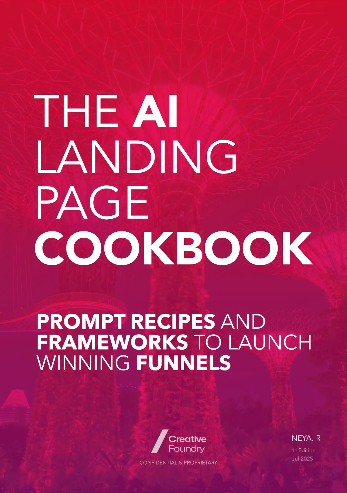 AI Landing Page Book Cover