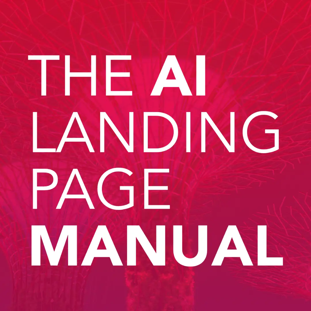 <span class="text-black dark:text-slate-100 font-semibold">E-Book:</span> The AI Landing Page Book